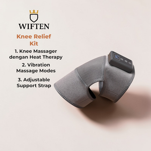 Knee Massager With Electric Vibration, Knee And Shoulder Support